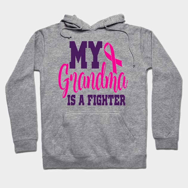 My Grandma Is A Fighter Hoodie by Fox1999